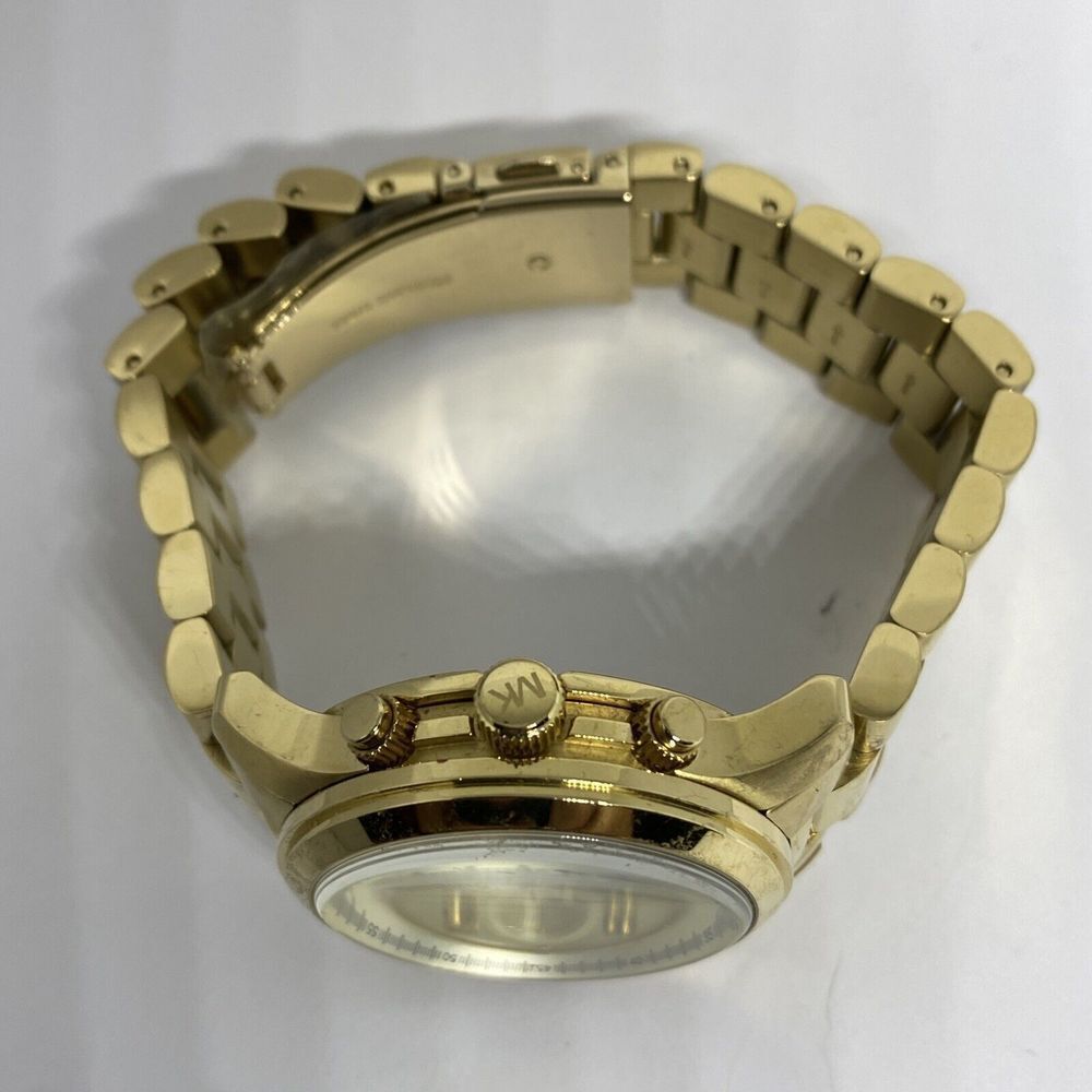 Michael Kors Runway MK5055 Womens Stainless Steel Analog Dial Quartz Watch EY116 - Picture 8 of 12